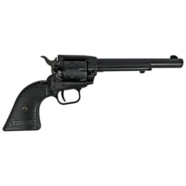 Heritage Rough Rider Steel Frame Handgun .22 LR 6rd Capacity 6.5" Barrel Black Satin Finish Polymer Grips