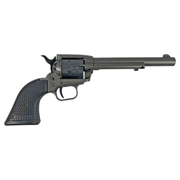 Heritage Rough Rider Steel Frame Tungsten Cerakote Handgun .22 LR 6rd Capacity 6.5" Barrel Polymer Black