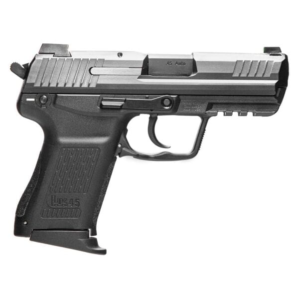 H&K HK45 Compact Handgun .45 Auto 8rd Magazines(2) 3.94" Barrel DAO V7 LEM Trigger