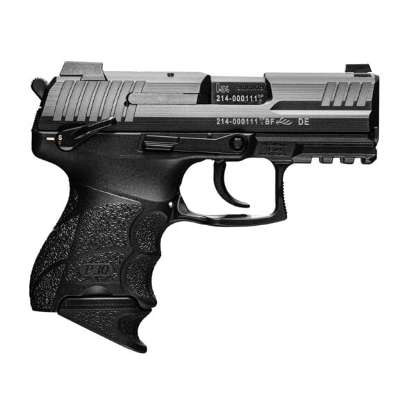 H&K P30SK Subcompact Handgun 9mm Luger 15rd(2)&12rd(1) Magazines 3.27" Barrel DAO Light Strike V1 LEM Trigger Night Sights