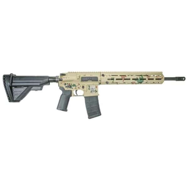 H&K MR762 75th Anniversary Rifle 7.62x51mm NATO 20rd Magazines (4) 16.5" Barrel Tropentarn Camo