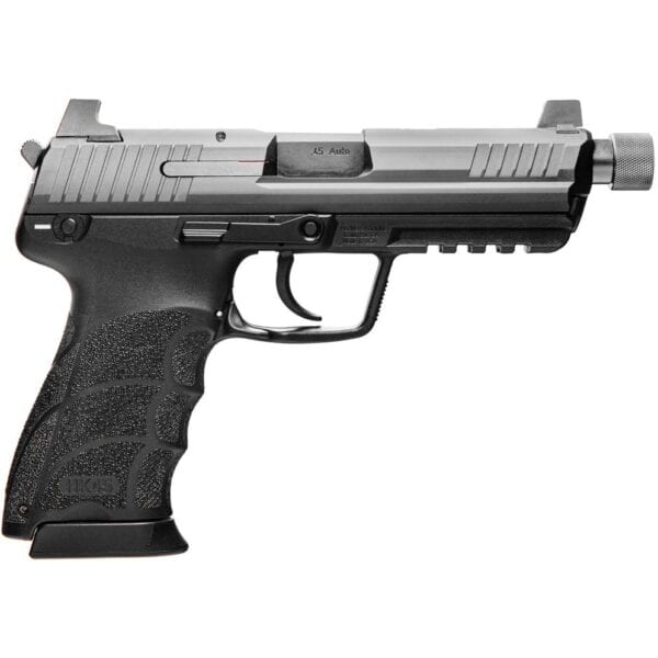 H&K HK45 Tactical Handgun .45 Auto 10rd Magazines(2) 5.20" Threaded Barrel DA/SA V1 Decocking Lever & Safety