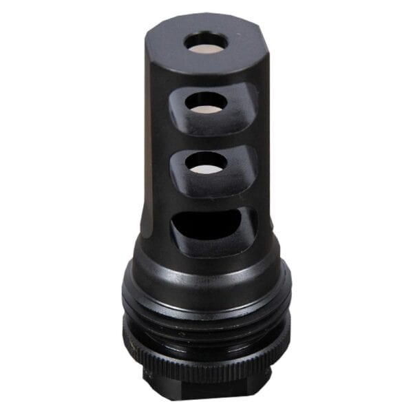 SilencerCo ASR Muzzle Brake .30 Cal/7.62mm 1/2-28 Thread Black