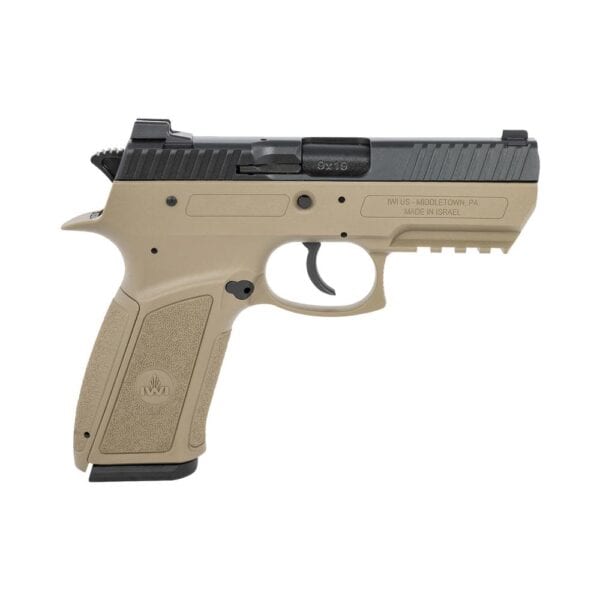 IWI Jericho 941 Enhanced Pistol 9mm 2 17/rd Magazines 4.4" Barrel FDE