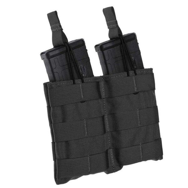 TacShield Double Speed Load Rifle Molle Pouch-Black