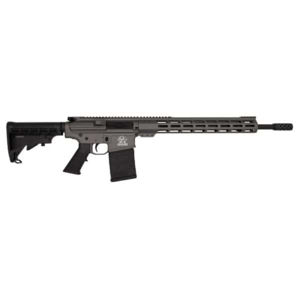 GLFA AR-15 Rifle .308 Win 10rd Magazine 18" Stainless Barrel 15" MLOK Rail Tungsten/Nitride Finish