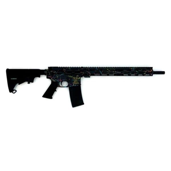 Great Lakes AR-15 "Saved By the Splatter" Rifle .223 Wylde 30rd Magazine 16" Barrel Black/Nitride