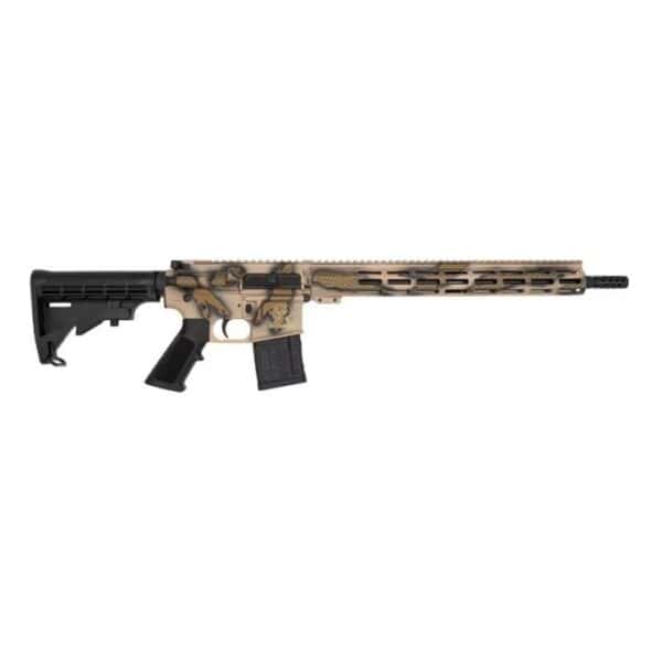 GLFA .223 Wylde Rifle .223 Wylde 30rd Magazine 16" Threaded Barrel Serpent Tan with 15.25" Handguard