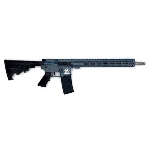 GLFA AR-15 Rifle .223 Wylde 30rd Magazine 16" Stainless Steel Barrel Blue Titanium Frame