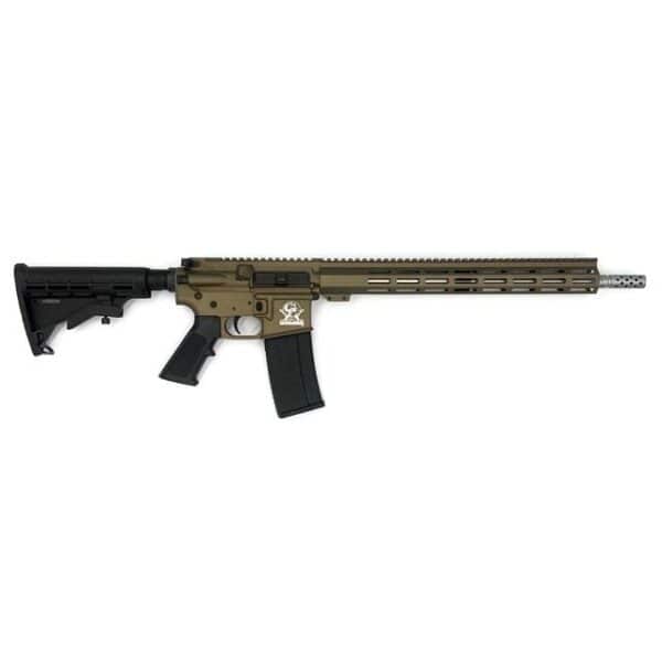 GLFA AR-15 Rifle .223 Wylde 30rd Magazine 16" Stainless Steel Barrel Bronze Frame