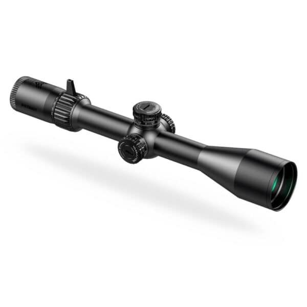 Swampfox Patriot Precision Series 4-16x44 Rifle Scope FFP Sharpshooter Grid MIL Reticle Black