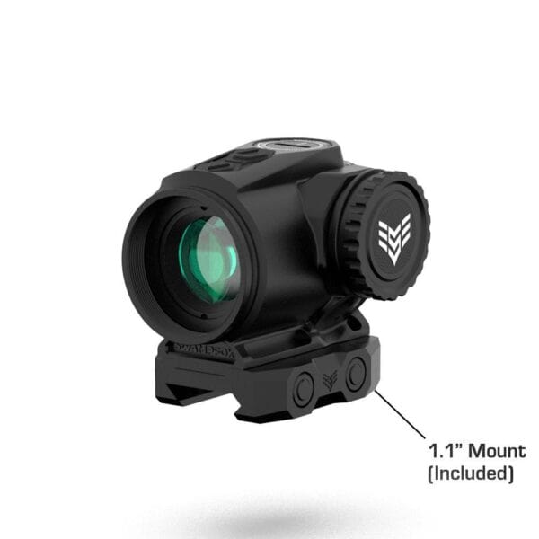 Swampfox Raider Micro Prism Sight 1x20 Green IR 6 MOA