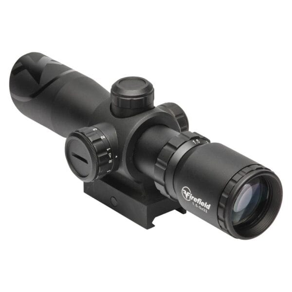 Firefield Barrage Rifle Scope - 1.5-5x32 Illuminated Mil Dot Reticle Black Matte