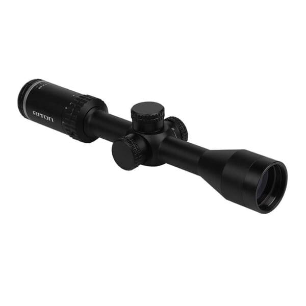 Riton 1 Primal Rifle Scope 3-9x40 1" SFP Long Body Non-Illum - Black