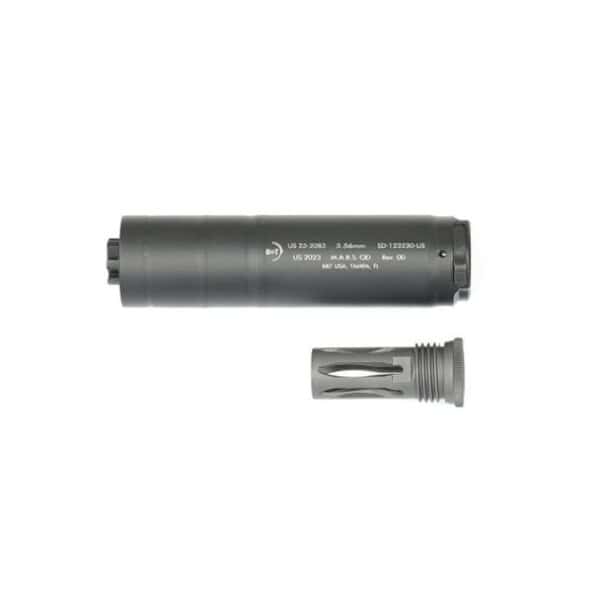 B&T MARS QD .223 Suppressor w/Flash Hider 5.56mm Black