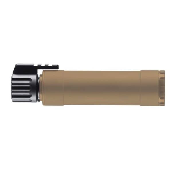 B&T TP9 RBS QD Suppressor 9mm Luger Coyote Tan