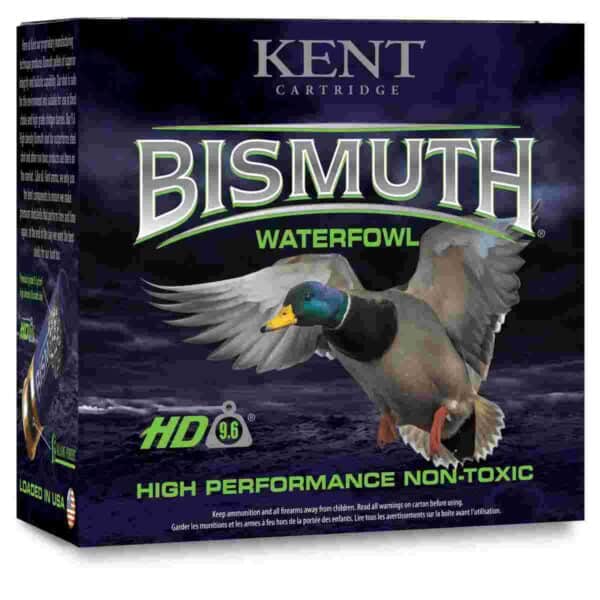 Kent Bismuth High-Performance Non-Toxic Shotshells 12 ga 3" 1-3/8oz 1450 fps #4 25/ct