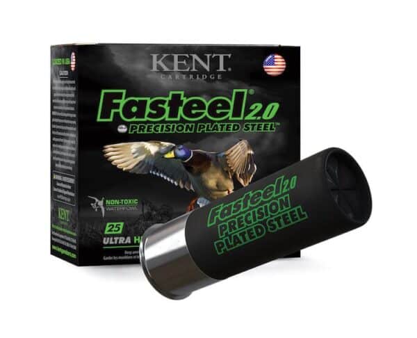 Kent Fasteel 2.0 Shotshells 12 ga 2-3/4" 1-1/16oz 1550 fps #4 25/ct