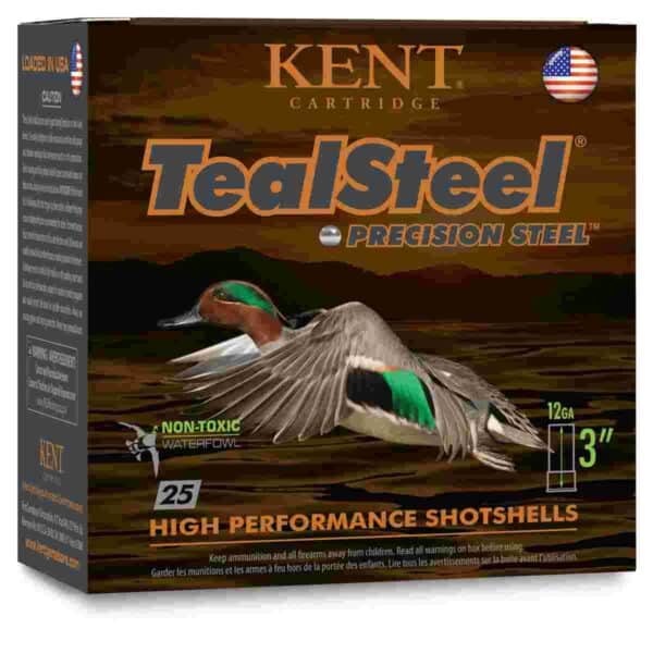 Kent Teal Steel Shotshells 20 ga 3" 1oz 1350 fps #6 25/ct