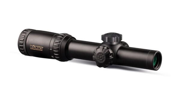 Konus KONUSPRO M-30 Riflescope - 1x-6x24mm Illuminated Circle-Dot Reticle Black Matte