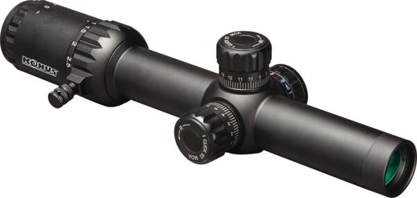 KONUSPRO EVENT 1x-10x24mm riflescope - engraved/ill. Circle w/Dot reticle