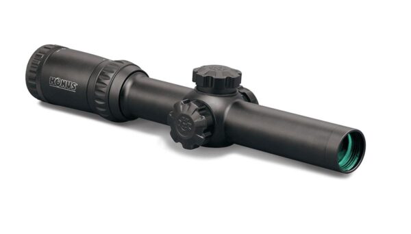 Konus KonusPro M30 1X-4X24mm Riflescope - Engraved/ill Center Dot Reticlee