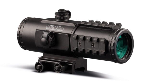 Konus SIGHT-PRO PTS2 Red Dot - 3x30mm Red/Blue Illuminated Reticle