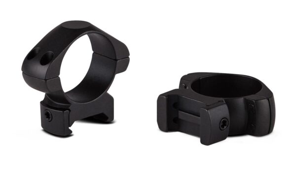 Konus 2-Piece Steel Riflescope Rings 1" Low - Matte Black