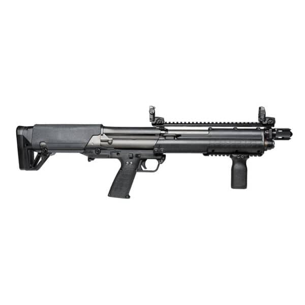 Kel-Tec KSG Shotgun Defender 12 ga 3" Chamber 14rd(7+7) Capacity 18.5" Barrel Black Magpul Flip Up Sights/Carlson Compensator