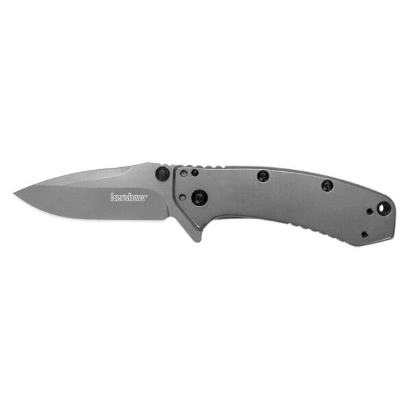 Kershaw Cryo Folding Knife 2-3/4" Drop Point Blade Matte Grey