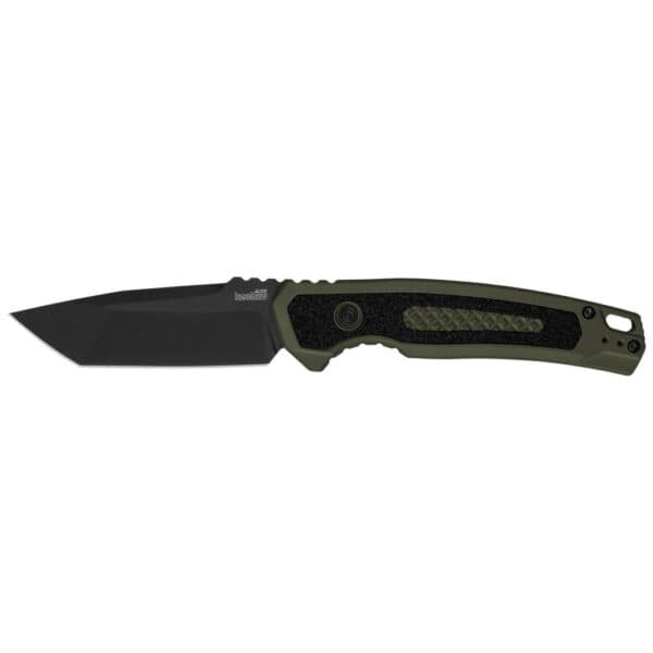 Kershaw Launch 16 Automatic Folding Knife 3-1/2" Tanto Blade Black Olive