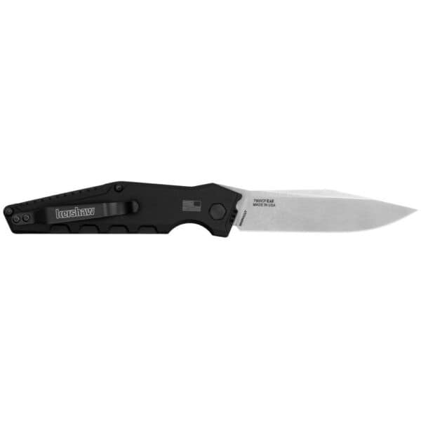 Kershaw Launch 7 Automatic Folding Knife 3-7/10" Clip Point Blade Black