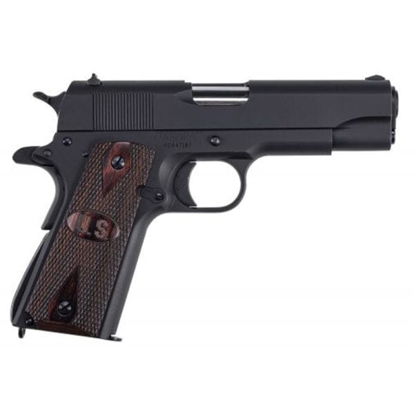 1911AI GI SPECS MATTE BLK FINISH  COMMANDER .45 CAL 4.25 BBL W/WOOD GRIPS