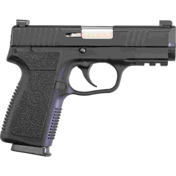 Kahr P9-2 Handgun 9mm Luger 7rd Magazines (2) 3.6" Barrel Black with TruGlo Night Sights