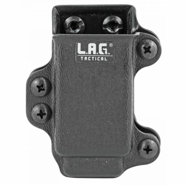 L.A.G. Tactical Single Pistol Magazine Carrier for Most Double Stack 9/40 Full Size Magazines