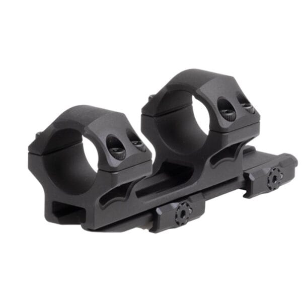 Leapers 1-Piece UTG ACCU-SYNC QR Cantilever Mount 1" Medium 34mm Offset - Matte Black