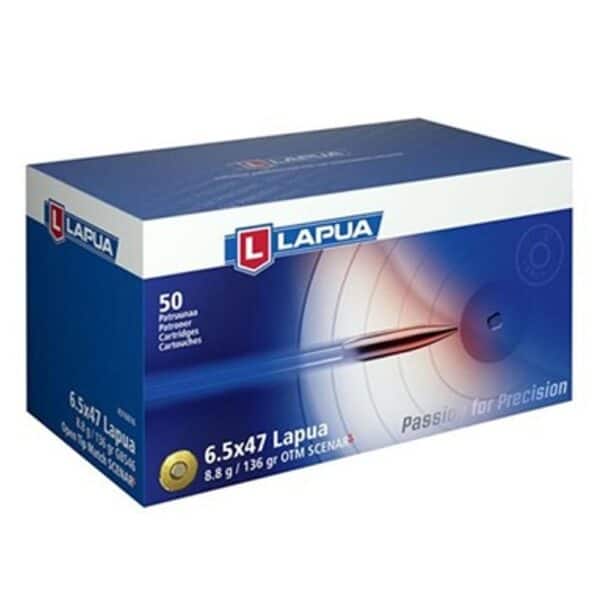 Lapua Rifle Ammo  6.5x47  136 gr Scenar-L OTM bx/50