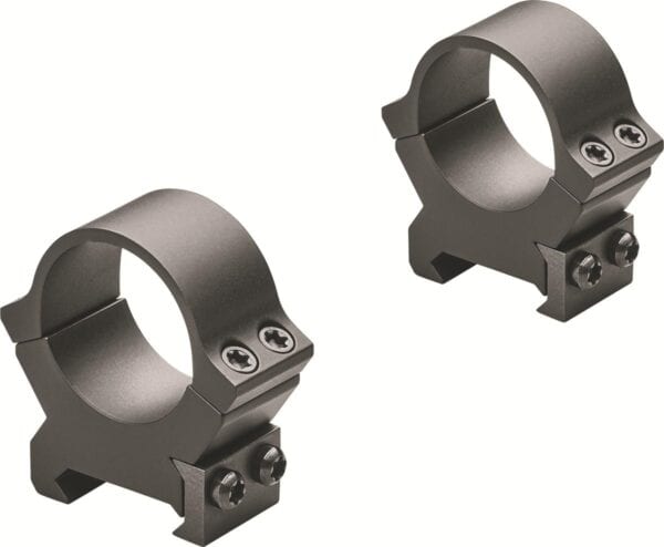 Leupold 2-Piece Precision-Fit PRW2 Weaver-Style Permanent Rings 1" Low - Matte Black