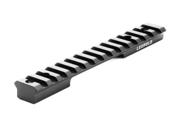 Leupold 1-Piece Backcountry Cross-Slot Picatinny/Weaver Rail Ruger 10/22 20 MOA Matte 5.8" Length