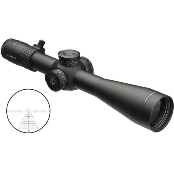 Leupold Mark 4HD Rifle Scope 4.5-18x52 34mm FFP PR2-MOA Illum Black