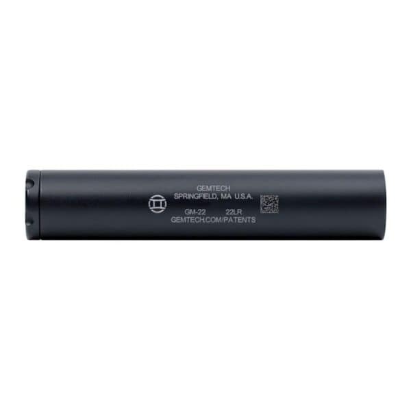 Gemtech GM-22 Direct Thread Aluminum Rimfire Suppressor .22LR Black