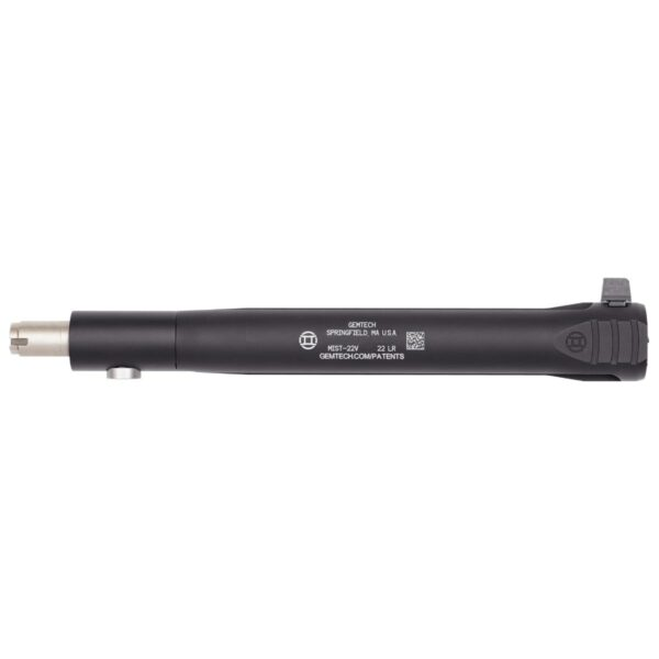 Gemtech MIST-22 V Suppressed Rimfire Barrel for SW22 Victory Pistol .22 LR Black