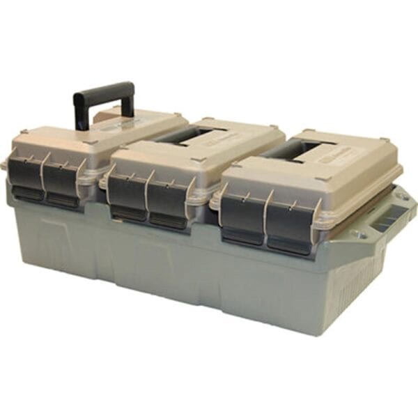 MTM 3 Can .50 Cal  Ammo Crate - Flat Dark Earth