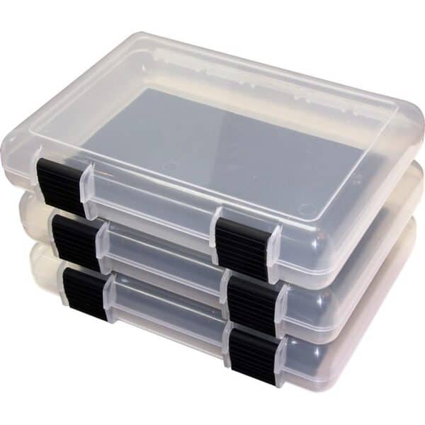 MTM In-Safe Storage Case 9" Clear 3/ct