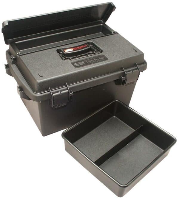 MTM 18.5" x 13" x 10" Sportsmen's Plus Utility Dry Box Black