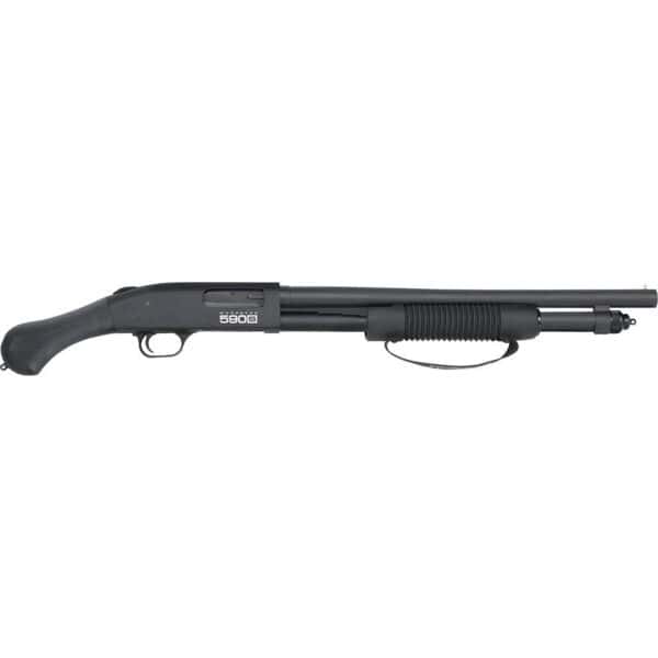 Mossberg 590s Shockwave Shotgun 12ga 18.5" Barrel Matte Blue Strapped Forend