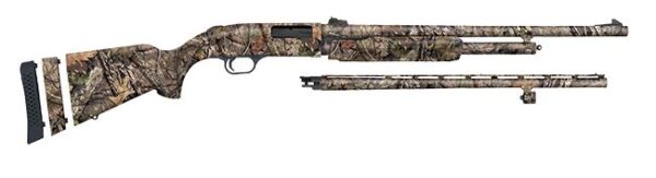 Mossberg 500 Super Bantam Field/Deer Combo Shotgun 20ga 5rd Capacity 22" & 24" Barrels MO Break Up Country