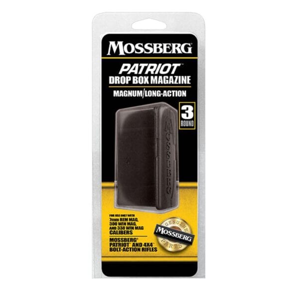 Mossberg Patriot Bolt Action Rifle Magazine Magnum Long Action 7mm REM Mag/7mm PRC/.300 Win Mag/.338 Win Mag 3/rd