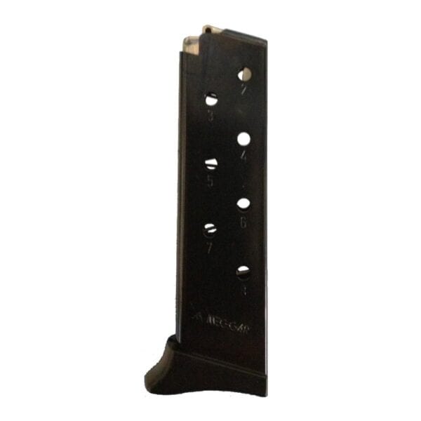 Mec-Gar Bersa Thunder Handgun Magazine Flush Fit w/Finger Rest Blued Steel .380 ACP 8/rd