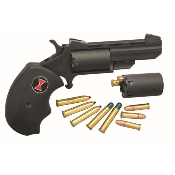 NAA Black Widow Handgun .22 Mag 5rd Capacity 2" Barrel Black Fixed Sights